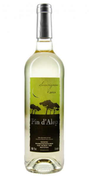 Pin dAlep Sauvignon IGP Vin de Pays dOC 2013