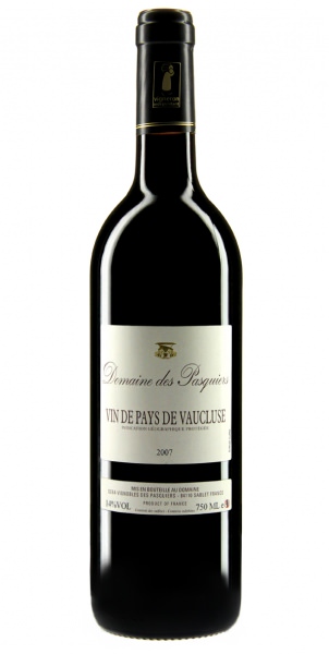 Domaine des Pasquiers Vin de Pays de Vaucluse 2007