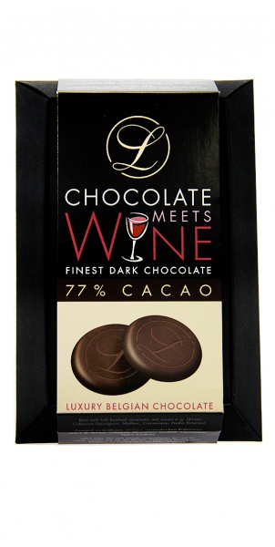 Chocolate meets wine 77% 