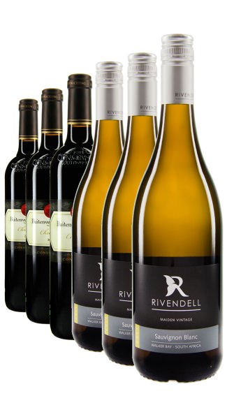 Weinpaket Typisch Südafrika (6Fl x 0.75L) 