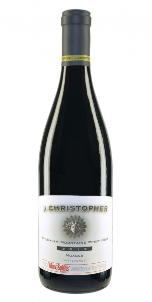 J. Christopher Nuages Chehalem Mountains Pinot Noir 2012