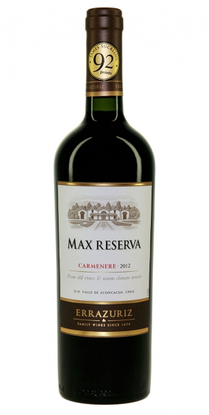 Errazuriz Max Reserve Carmenere 2012